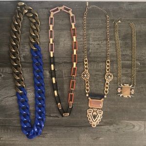 Statement necklaces